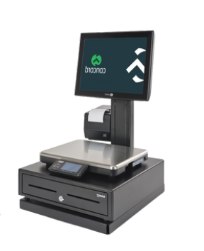 SOPORTE CAJÓN 41X41+BALANZA+TPV+IMP